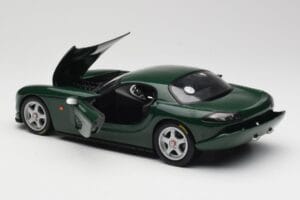 TVR Speed 12 Sötétzöld Hot Wheels 1:18 50429 Fém – 5. kép a 8-ből