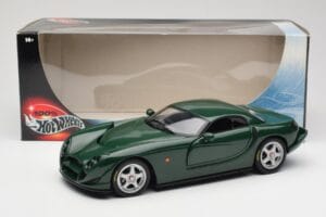 TVR Speed 12 Sötétzöld Hot Wheels 1:18 50429 Fém – 8. kép a 8-ből