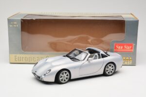 TVR Tuscan Mk2 Ezüst Sun Star 1:18 4462 Fém – 8. kép a 8-ből