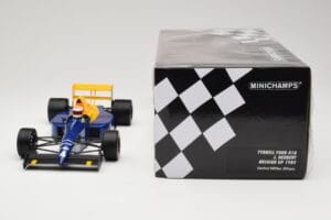 Tyrrell Ford 018 #4 J. Herbert Belgian GP 1989 Minichamps 1:18 110891104 Fém – 6. kép a 6-ből