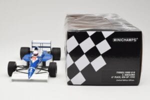 Tyrrell Ford 018 #4 S. Nakajima 6th Place USA GP 1990 Minichamps 1:18 110900003 Fém – 6. kép a 6-ből