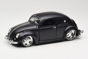 Volkswagen Beetle Type 1 Fekete Maisto 1:18 31018 Fém