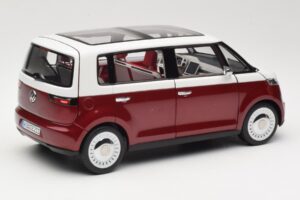 Volkswagen Bulli Minibus Concept Piros & Fehér Norev 1:18 7E9099203BL9 Fém – 3. kép a 8-ből