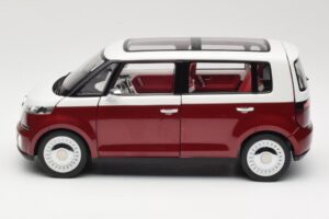 Volkswagen Bulli Minibus Concept Piros & Fehér Norev 1:18 7E9099203BL9 Fém – 4. kép a 8-ből
