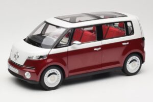 Volkswagen Bulli Minibus Concept Piros & Fehér Norev 1:18 7E9099203BL9 Fém