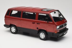 Volkswagen Bus T3 Multivan Magnum Mars Red Metallic KK-Scale 1:18 KKDC180991 Fém – 4. kép a 6-ből