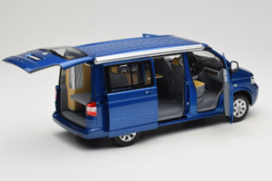 Volkswagen California T4 Ravenna Blue Metallic Norev 1:18 188607 Fém – 2. kép a 8-ből