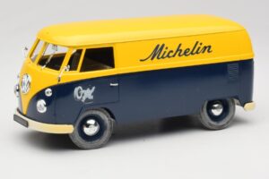 Volkswagen T1 Combi Michelin Fekete & Sárga Solido 1:18 9406 Fém