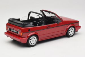 Volkswagen Golf Mk1 Kabrió Piros Norev 1:18 188626 Fém – 2. kép a 6-ből