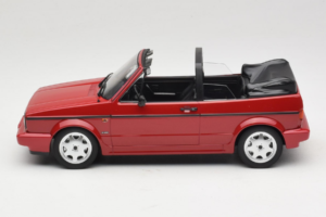 Volkswagen Golf Mk1 Kabrió Piros Norev 1:18 188626 Fém – 3. kép a 6-ből