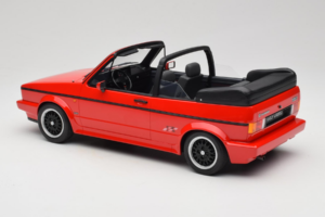 Volkswagen Golf Mk1 Kabrió Sportline Piros Otto 1:12 G095 Gyanta – 5. kép a 6-ből