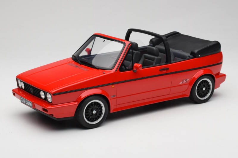Volkswagen Golf Mk1 Kabrió Sportline Piros Otto 1:12 G095 Gyanta