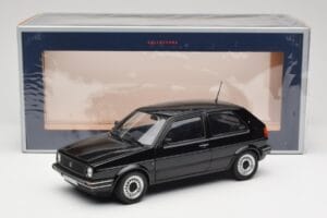 Volkswagen Golf CL Mk2 Fekete Norev 1:18 188554 Fém – 8. kép a 8-ből