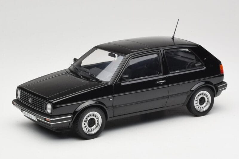 Volkswagen Golf CL Mk2 Fekete Norev 1:18 188554 Fém