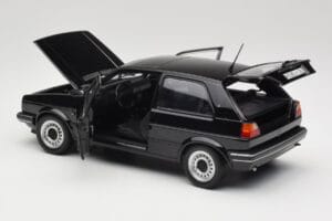 Volkswagen Golf CL Mk2 Fekete Norev 1:18 188554 Fém – 5. kép a 8-ből