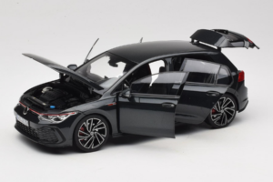 Volkswagen Golf GTI Mk8 Fekete Metallic Norev 1:18 188591 Fém – 2. kép a 8-ből