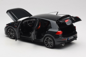 Volkswagen Golf GTI Mk8 Fekete Metallic Norev 1:18 188591 Fém – 5. kép a 8-ből