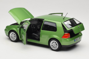 Volkswagen Golf GTI Mk4 Zöld Metallic Norev 1:18 188571 Fém – 5. kép a 8-ből