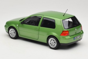 Volkswagen Golf GTI Mk4 Zöld Metallic Norev 1:18 188571 Fém – 7. kép a 8-ből
