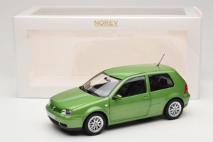 Volkswagen Golf GTI Mk4 Zöld Metallic Norev 1:18 188571 Fém – 8. kép a 8-ből