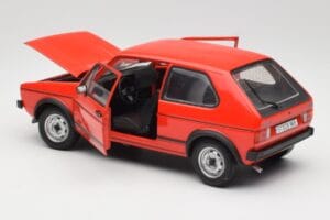 Volkswagen Golf GTI Mk1 Piros Solido 1:18 8166 Fém – 5. kép a 8-ből