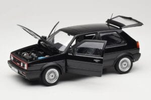 Volkswagen Golf GTI Mk2 Fekete Norev 1:18 188444 Fém – 2. kép a 8-ből