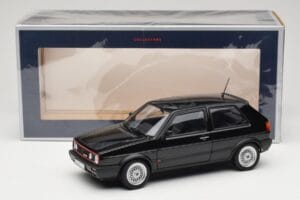 Volkswagen Golf GTI Mk2 Fekete Norev 1:18 188444 Fém – 8. kép a 8-ből