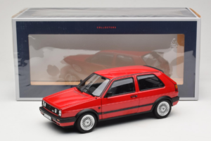 Volkswagen Golf GTI Mk2 Piros Norev 1:18 188438 Fém – 8. kép a 8-ből