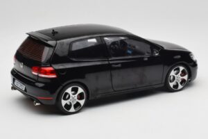 Volkswagen Golf GTI Mk6 Fekete Norev 1:18 188502 Fém – 3. kép a 8-ből