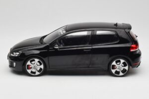 Volkswagen Golf GTI Mk6 Fekete Norev 1:18 188502 Fém – 4. kép a 8-ből