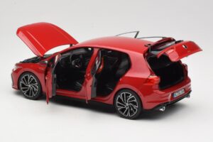 Volkswagen Golf GTI Mk8 Tornado Red Norev 1:18 188595 Fém – 5. kép a 8-ből