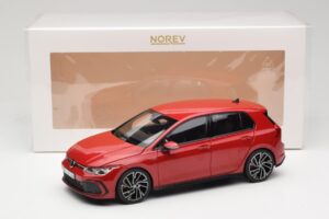 Volkswagen Golf GTI Mk8 Tornado Red Norev 1:18 188595 Fém – 8. kép a 8-ből