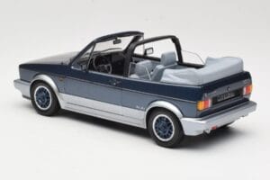 Volkswagen Golf Mk1 Kabrió Bel Air Blue Metallic Norev 1:18 188404 Fém – 5. kép a 6-ből