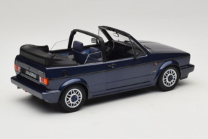 Volkswagen Golf Mk1 Kabrió Quartett Inca Blue Norev 1:18 188628 Fém – 2. kép a 6-ből