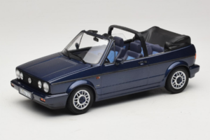 Volkswagen Golf Mk1 Kabrió Quartett Inca Blue Norev 1:18 188628 Fém
