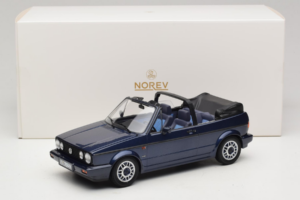 Volkswagen Golf Mk1 Kabrió Quartett Inca Blue Norev 1:18 188628 Fém – 6. kép a 6-ből