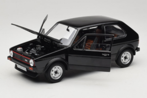 Volkswagen Golf Mk1 GTI Fekete Norev 1:18 188487 Fém – 2. kép a 8-ből