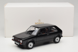 Volkswagen Golf Mk1 GTI Fekete Norev 1:18 188487 Fém – 8. kép a 8-ből