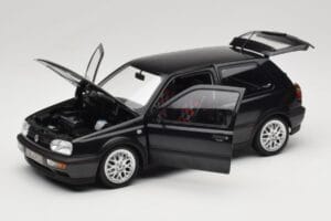 Volkswagen Golf Mk3 GTI Black Metallic Norev 1:18 188415 Fém – 2. kép a 8-ből