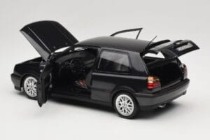 Volkswagen Golf Mk3 GTI Black Metallic Norev 1:18 188415 Fém – 5. kép a 8-ből