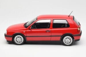 Volkswagen Golf Mk3 GTI Flash Red Norev 1:18 188418 Fém – 4. kép a 8-ből