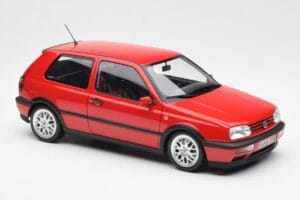 Volkswagen Golf Mk3 GTI Flash Red Norev 1:18 188418 Fém – 6. kép a 8-ből