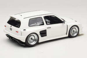 Volkswagen Golf Mk3 Khyzyl Saleem Fehér Otto 1:18 OT1110 Gyanta – 2. kép a 6-ből