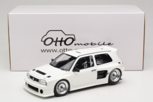 Volkswagen Golf Mk3 Khyzyl Saleem Fehér Otto 1:18 OT1110 Gyanta – 6. kép a 6-ből