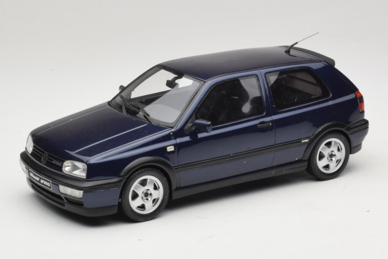 Volkswagen Golf Mk3 VR6 Sötétkék Otto 1:18 OT046 Gyanta