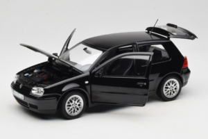 Volkswagen Golf GTI Mk4 Fekete Norev 1:18 188574 Fém – 2. kép a 8-ből