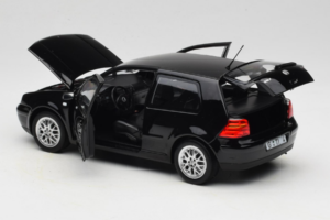 Volkswagen Golf GTI Mk4 Fekete Norev 1:18 188574 Fém – 5. kép a 8-ből