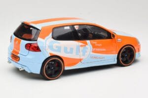 Volkswagen Golf Mk5 Zender Gulf Norev 1:18 188454 Fém – 3. kép a 8-ből