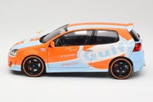 Volkswagen Golf Mk5 Zender Gulf Norev 1:18 188454 Fém – 4. kép a 8-ből