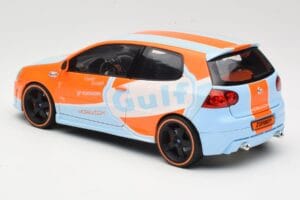 Volkswagen Golf Mk5 Zender Gulf Norev 1:18 188454 Fém – 7. kép a 8-ből